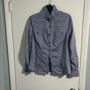 Worthington Slate Blue Long Sleeve Shirt